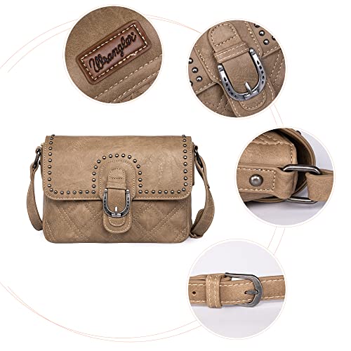 Wrangler Small Crossbody Bags for Women with Adjustable Shoulder Strap Ladies Small Western Purse