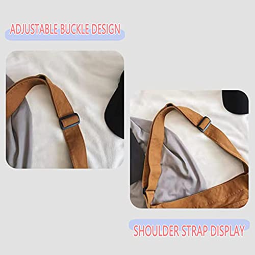 Crossbody Bags for Women Fashion Solid Color Houlder Bag With Adjustable Strap Large Capacity Anti-Theft Zipper Satchels Bags, Green