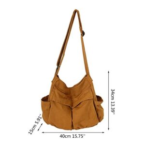 Crossbody Bags for Women Fashion Solid Color Houlder Bag With Adjustable Strap Large Capacity Anti-Theft Zipper Satchels Bags, Green