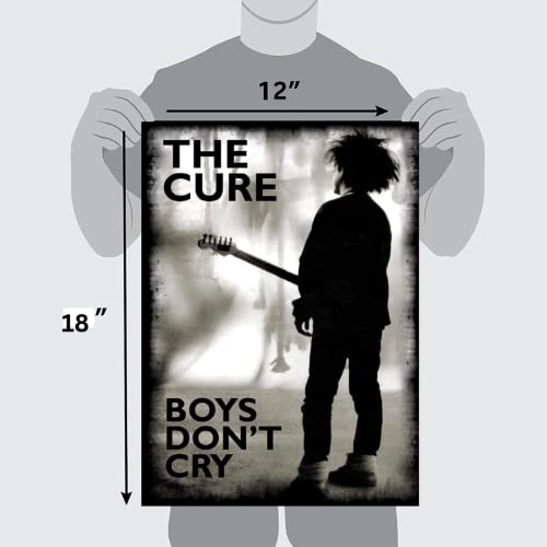 The Cure Boys Don't Cry Poster Classic 90s Poster Vinntage Music Album Poster HD Prints Wall Art Room Aesthetics Decor Ready to Hang Flat Posters-12x18inch (LAMINATED)