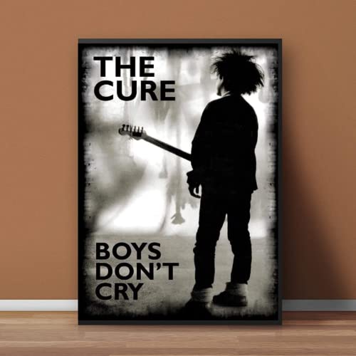 The Cure Boys Don't Cry Poster Classic 90s Poster Vinntage Music Album Poster HD Prints Wall Art Room Aesthetics Decor Ready to Hang Flat Posters-12x18inch (LAMINATED)