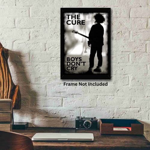 The Cure Boys Don't Cry Poster Classic 90s Poster Vinntage Music Album Poster HD Prints Wall Art Room Aesthetics Decor Ready to Hang Flat Posters-12x18inch (LAMINATED)