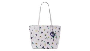 kate spade new york large dana shoulder tote (pansy multi)