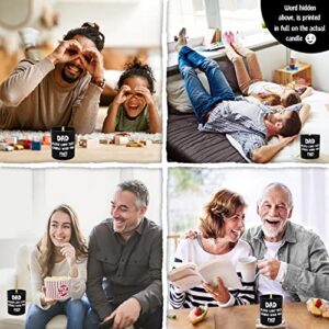 Funny Birthday Gifts for Dad - Dad Gifts from Daughter & Son - Cool Gifts for Dad, Papa on Birthday Anniversary, Fathers Day - Sandalwood Scented Candle 10oz