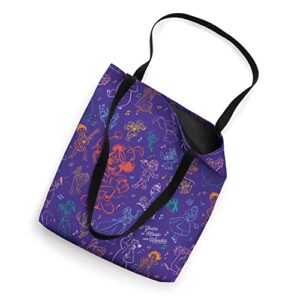 Disney 100 Years of Music and Wonder Musical Friends D100 Tote Bag