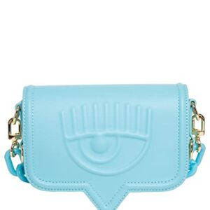 CHIARA FERRAGNI women Eyelike crossbody bags tanager turquoise