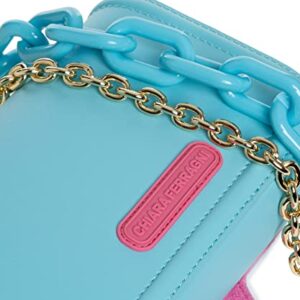 CHIARA FERRAGNI women Eyelike crossbody bags tanager turquoise