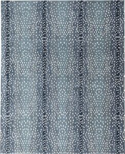 wallard antelope cheetah blue,neutral,grey,mink animal contemporary handmade 100% woolen area rugs & carpets (blue, 9×12)