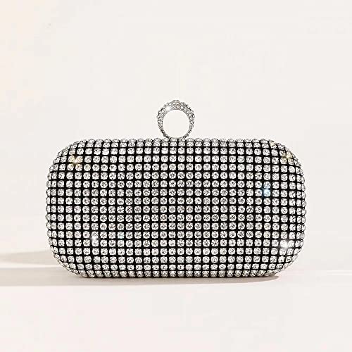 Gets Clutch Purse for Women Rhinestone Evening Clutch Purses for Wedding Bridal Party with Chain Crossbody Bags