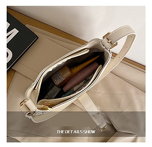 FVGWTVS Ladies Shoulder Bag Underarm Pu Messenger Bag Ladies Handbag Messenger Bag Fashion Bucket Bag