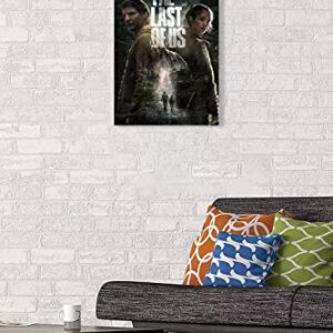 Game The Last Poster of US Poster 12x18inches（30x45cm） Unframed Canvas Movie Poster Wall Art For Room Aesthetic Morden Room Decoration TV Show Decor