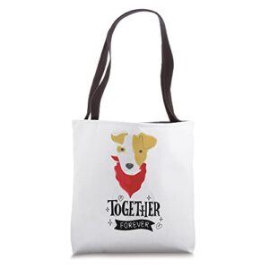 jack russell lover tote bag