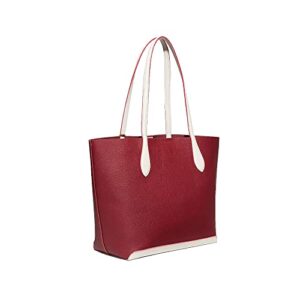 COACH Women's Kia Tote In Colorblock (Cherry Multi)