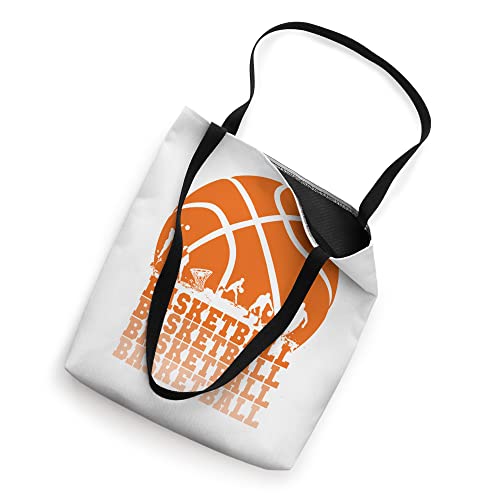 Basketball January February April March Basketball Vintage Tote Bag