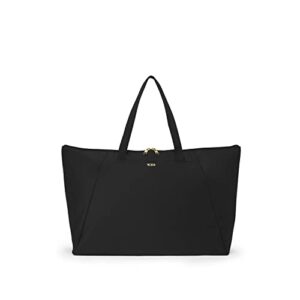 tumi voyageur just in case tote – black/gold