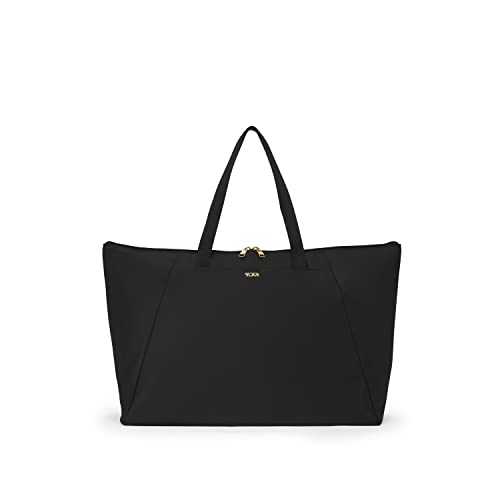 TUMI Voyageur Just in Case Tote - Black/Gold