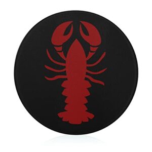 lobster cutting board tempered glass chopping board for kitchen hotel