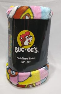 bucee’s logo blanket multi-pastel