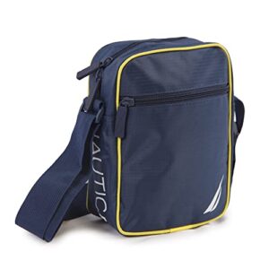 Nautica Unisex's Shoulder Bag, Navy Yellow