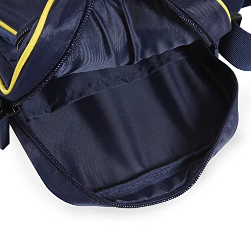 Nautica Unisex's Shoulder Bag, Navy Yellow