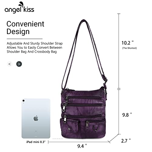 Angel Kiss Small Shoulder Bag for Women Crossbody Purses and Handbags Multi Pockets Hobo Bags