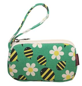 bungalow 360 vegan clutch coin purse (bee)