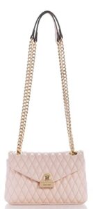 nine west caelia mini convertible crossbody flap, pastel pink