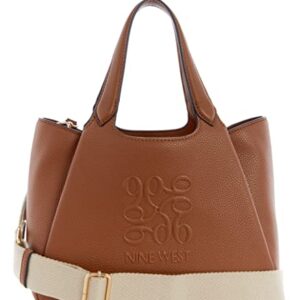 NINE WEST Emmaline Small Shopper, Saddle TAN