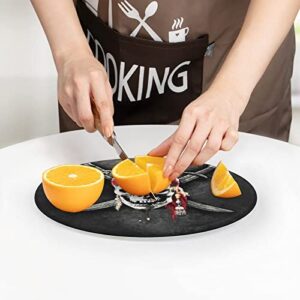 Pirate Skull Cutting Board Tempered Glass Chopping Board for Kitchen Hotel