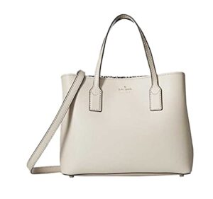 designer kate new york women’s hadley road small dina top handle handbag tote in tusk light cream light beige