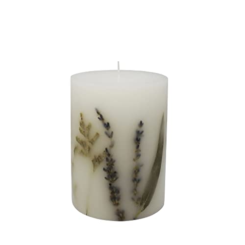 Michaels Home Fragrance Collection 3”; x 4”; Bergamot & Rosewood Scented Pillar Candle by Ashland®