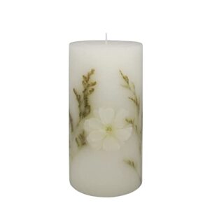 michaels home fragrance collection 3”; x 6”; vanilla & amber scented pillar candle by ashland®
