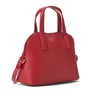 Tommy Hilfiger Marissa II Convertible Satchel with Gifting Hangtag Pebble PVC Tommy Red One Size