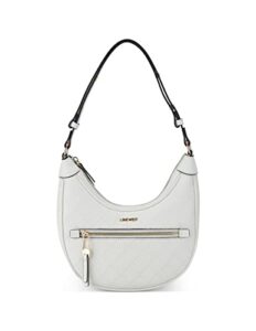 nine west ethel convertible hobo, optic white