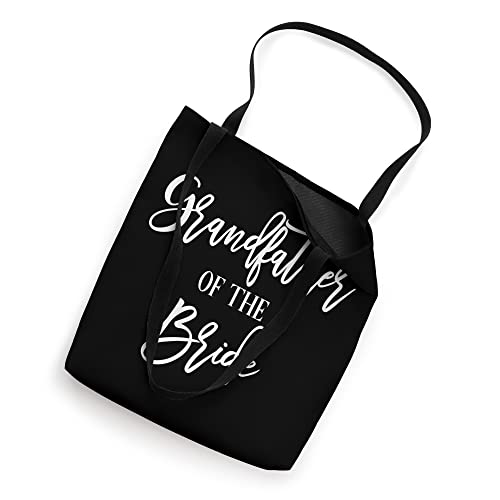 Matching Family Wedding Grandfather Of The Bride Marriage Tote Bag