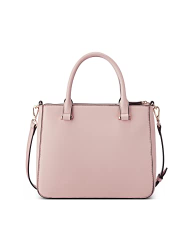 NINE WEST LUCIANNE Jet Set Satchel, Pale Pink