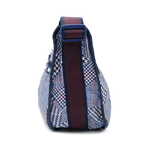 LeSportsac Classic Hobo Crossbody Handbag in Puzzled Plaid