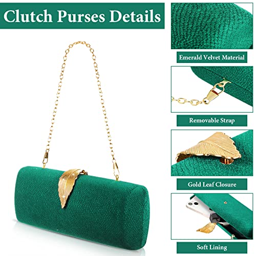 Evening Bag Emerald Green Clutch Purses Emerald Earrings for Women Evening Handbags Clutch Small Clutch Purses Green Chandelier Earrings Jewelry Sets for Wedding Party Formal Crossbody Bride Prom