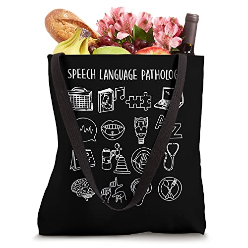 Speech Language Pathology Pathologist SLP Speech Therapist Tote Bag