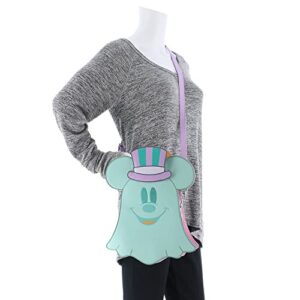 Loungefly Disney Pastel Ghost Minnie and Mickey Glow in the Dark Double Sided Women's Crossbody