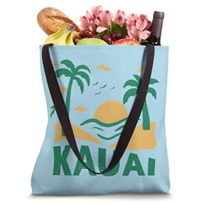 Kauai Hawaii Summer Vacation Travel Souvenir Tote Bag