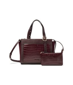 cole haan small 3-in-1 tote winetasting/winetasting croco one size
