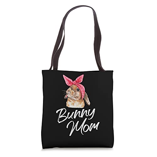 Lop Eared Bunny Rabbit Mom Drawing Art Tote Bag