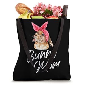 Lop Eared Bunny Rabbit Mom Drawing Art Tote Bag