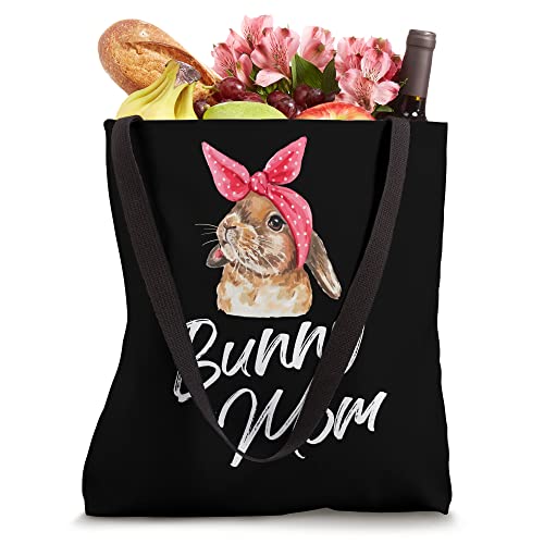 Lop Eared Bunny Rabbit Mom Drawing Art Tote Bag