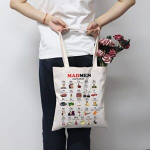 Mad Men TV Show Inspired Gift Madmen Fan Gift Madmen Tote Bag Madmen TV Series (Shopping bag)