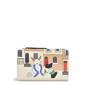 radley london fun in the snow – medium bifold wallet