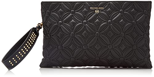 Michael Kors Jet Set Charm Xl Double Gusset Wristlet Black 1 One Size