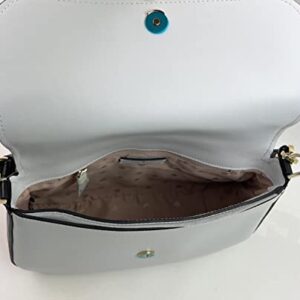 Kate Spade New York Staci Saffiano Leather Flap Shoulder Bag (Warm beige)