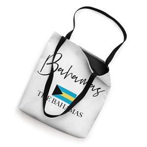 Flag Vacation - Island Bahamas Tote Bag